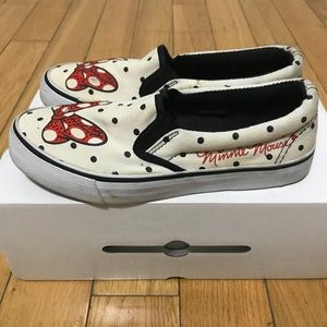 Minnie Mouse Slip Ons